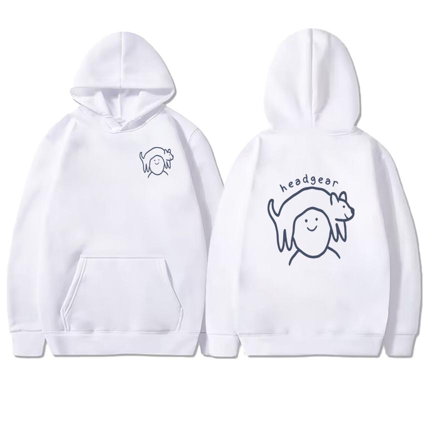 2025 Fashion Double Sided Printed Unique Design Style Hoodies Men Women Long Sleeve Fleece Sweatshirt Oversized Pullovers Unisex