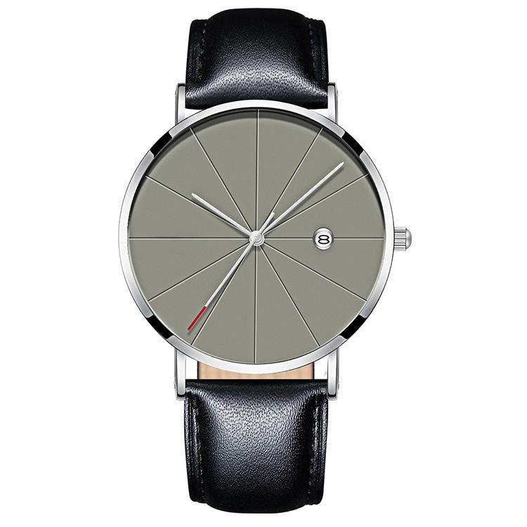 Men s Cross-Border Fashion Mesh Strap Quartz Watch - Casual Business Gift