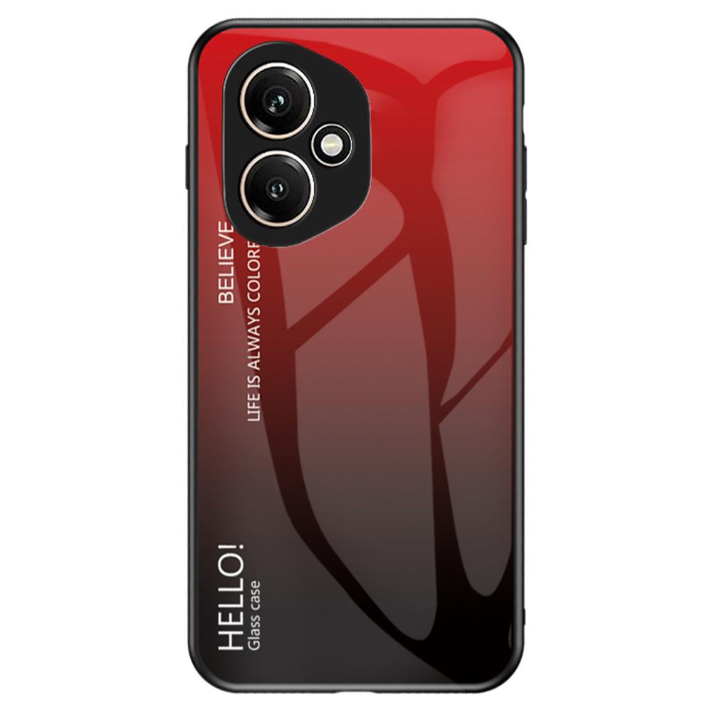 For Honor 400 5G (Global) Case Anti-Scratch Tempered Glass+PC+TPU Phone Cover