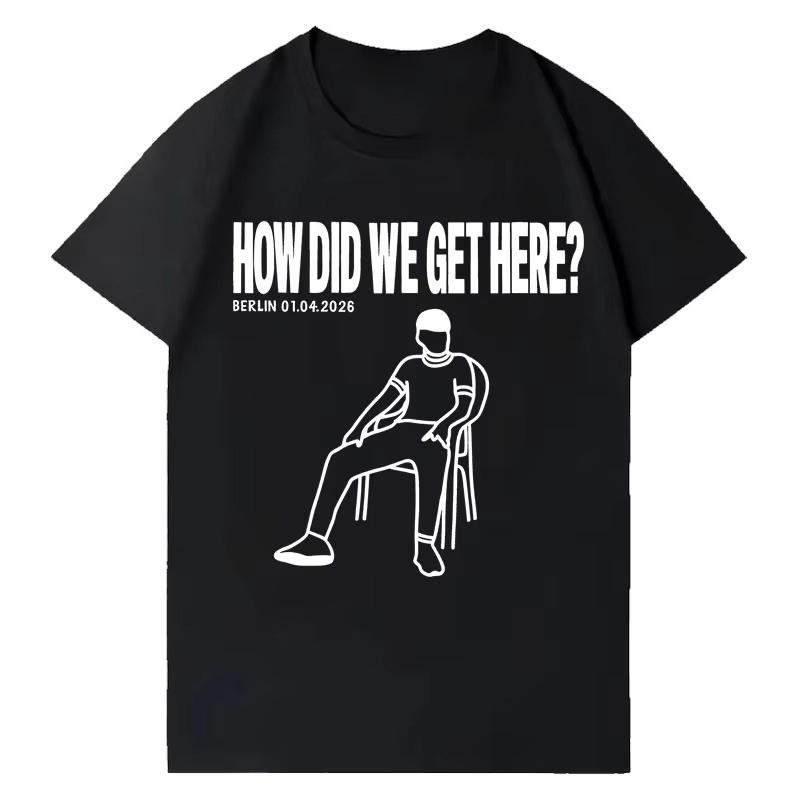 

Singer Louis Tomlinson How Die We Get Here T-Shirt Harajuku Pure Cotton T-Shirts Mens Fashion Summer 2026 Tee Unisex - Men s... 5XL різнокольоровий