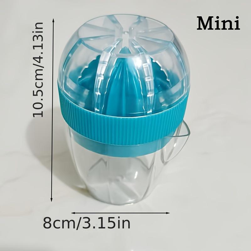 Portable Manual Citrus Juicer with Measurement Markings - Easy Squeeze for Oranges, Lemons & Pomegranates, Lemon Juice Squeezer