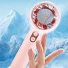 High Quality Three Gears Speed Ice Compress Fan With Portable Small Fan Lightweight Handheld Table Standing Mini Air Cooling Fan