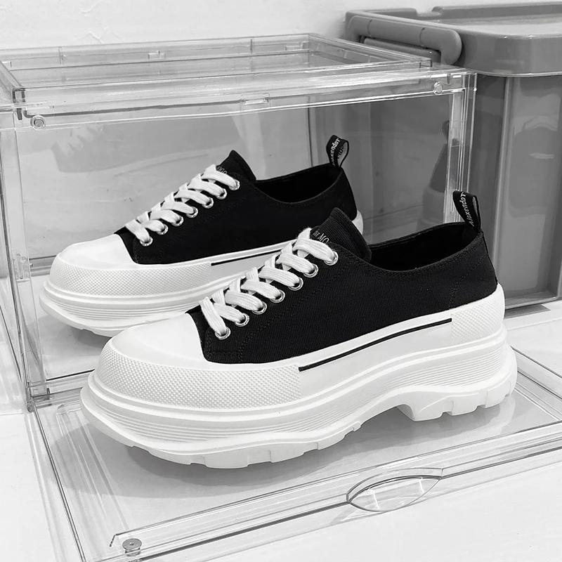 Neue Paaredition Lässige Sneaker Canvas Sommer Modisch Vielseitig Herren Damen Kleine Weiße Schuhe Atmungsaktive EVA-Sohle