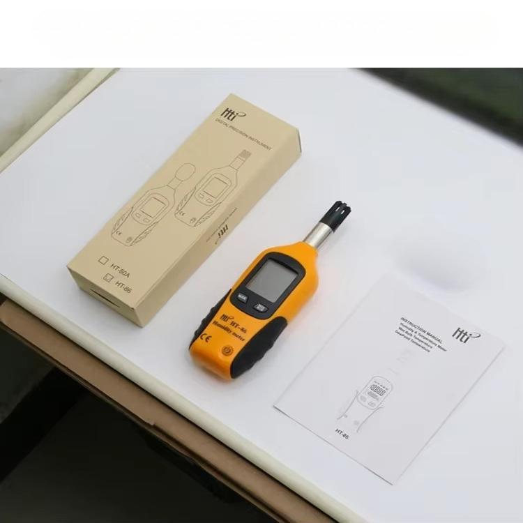 

Цифровий психрометр Ручний вимірювач температури та вологості з точкою роси та температурою вологого термометра Пластиковий вимірювач вологості теплиці