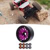 4pcs 1.9 Inch RC Wheel Hub RC Accessories Aluminum Alloy Wheel Hub for 1/10 RC Crawler Car