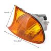 Pair Amber Corner Side Light For BMW 3 Series E46 98-01 Coupe 63126904299