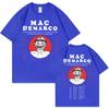 Singer Mac Demarco Law & Order Double Sided Print T-shirt Men Women Fashion Vintage Oversized Tshirt Men's Casual Cotton T Shirt