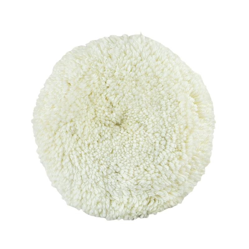Soft Wool Polishing Wheel Vehicle Maintenance Equipment For Automotive Care Stone Restoration 5in 6in Sizes