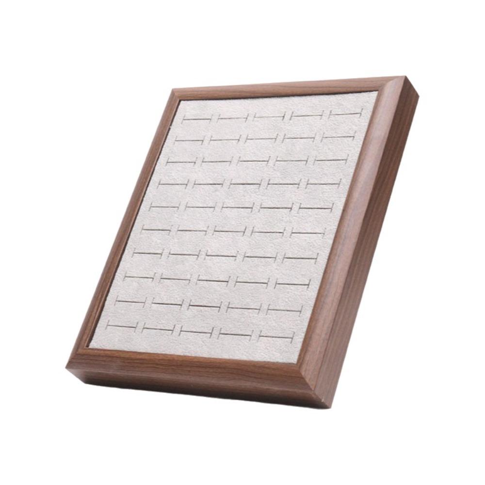 Velvet Leather Fashion Jewelry Trays Ring Stud Earrings Cufflink Storage Rack  Home Ornaments Style 7