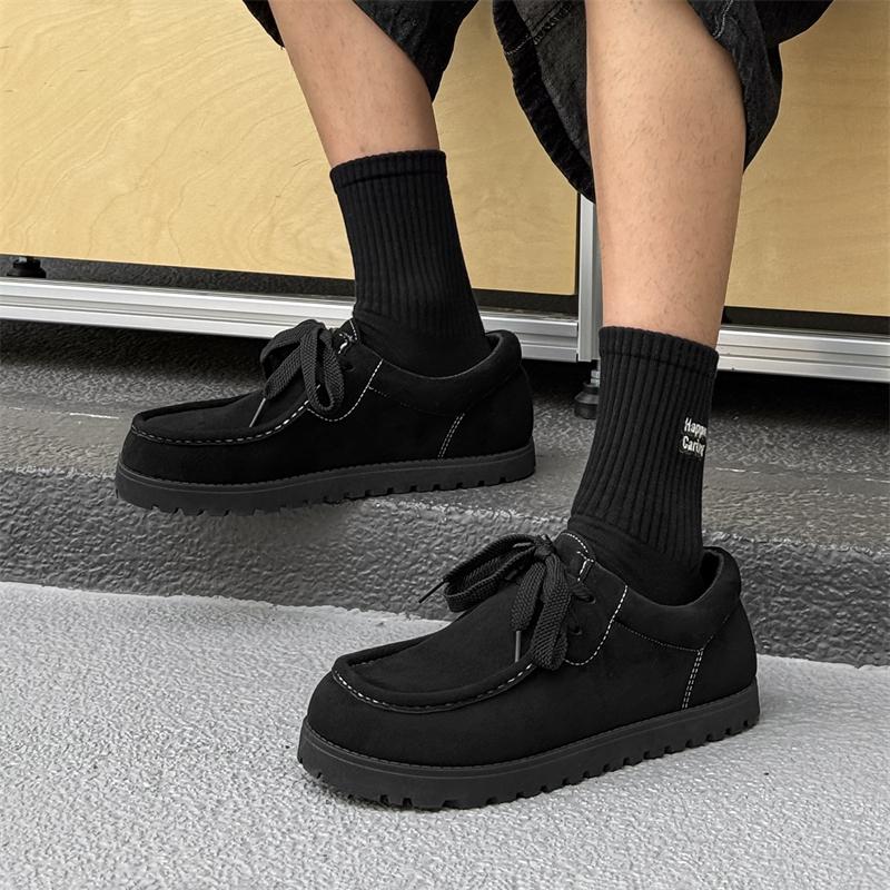 Fashion Lace-Up Men's Handmade Flats Luxury Brand Men Vulcanize Footwear Breathable Mesh Fabric Sports Shoes 2025 New Men Casual Shoes