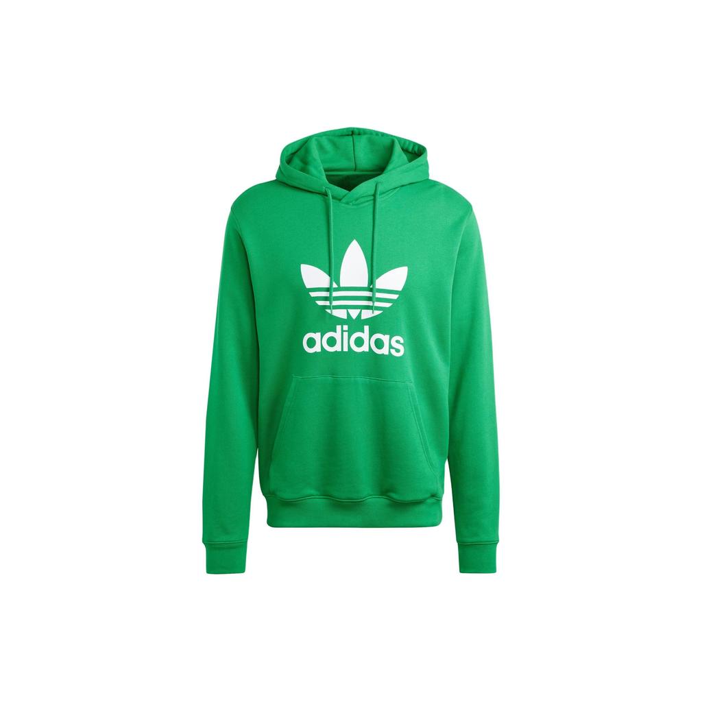 Adidas Adicolor Classics Trefoil Hoodie Green Men Streetwear IM9403