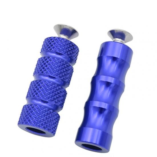 Motorrad CNC Universal M6 Racing Schalthebel Peg Bremspedal Shifter Fußrasten Motorrad Fußstützen