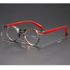 Fashion Colorful Double Beam Frame Frames Reading Glasses New Vintage Round Frame Anti Blue Light Presbyopia Glasses for Women