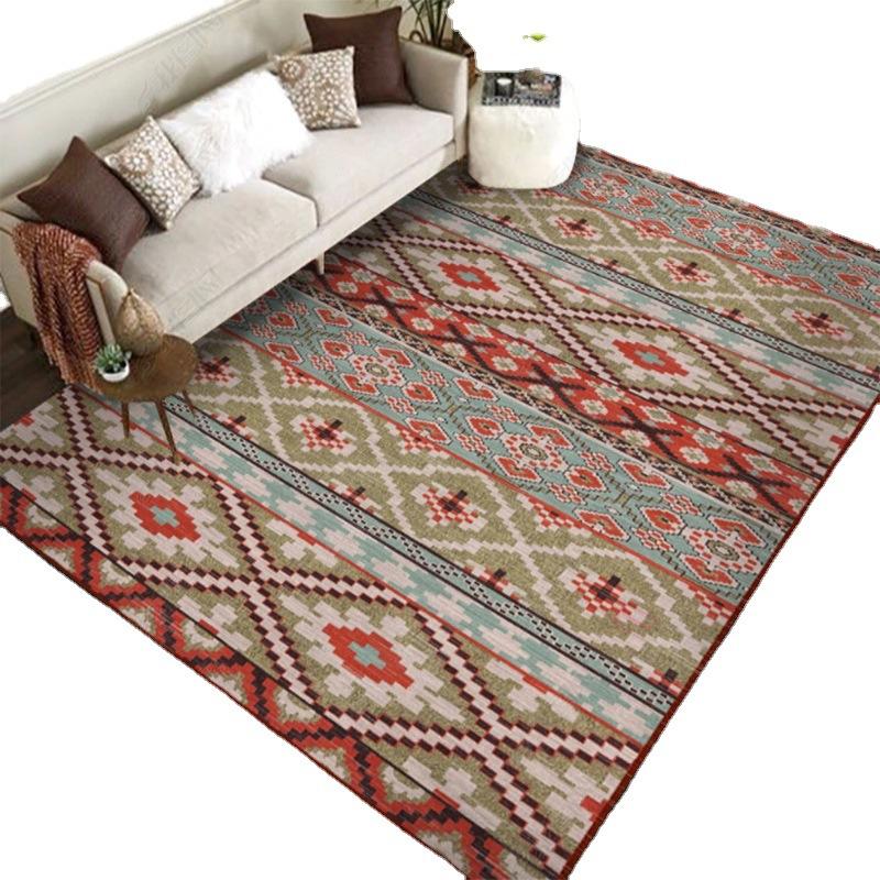Nordic Ethnic Style Carpet Wholesale Bedroom Sofa Tea Table Tatami Bohemian Home Living Room Carpet Floor Mat