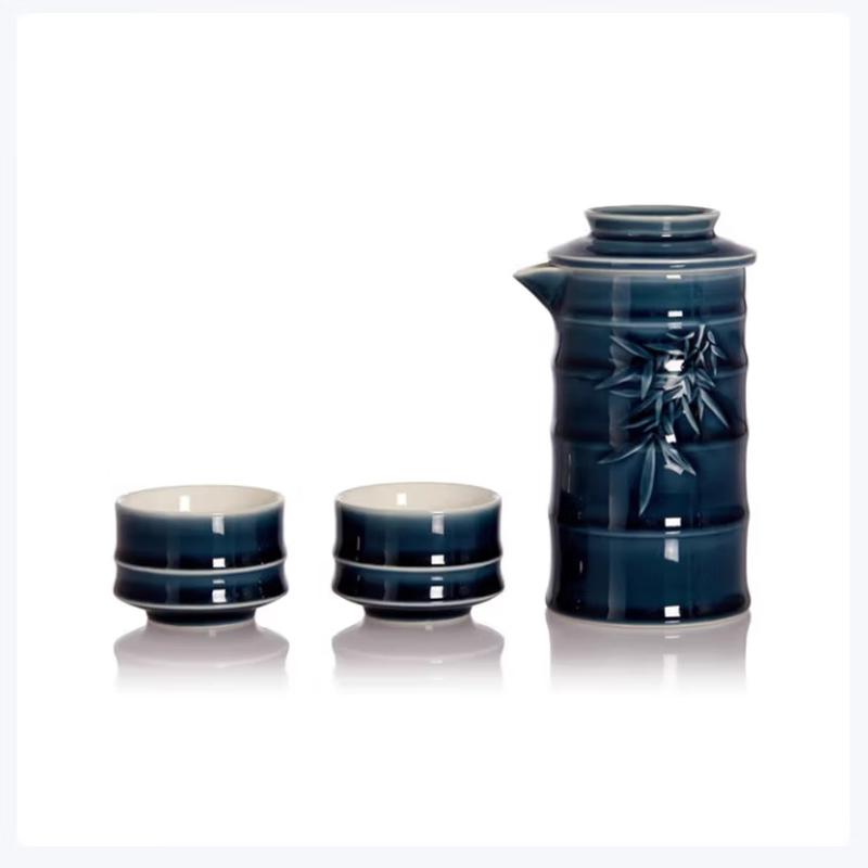 

Qian Tang Xuan Bamboo Gentleman Living Porcelain Tea Set