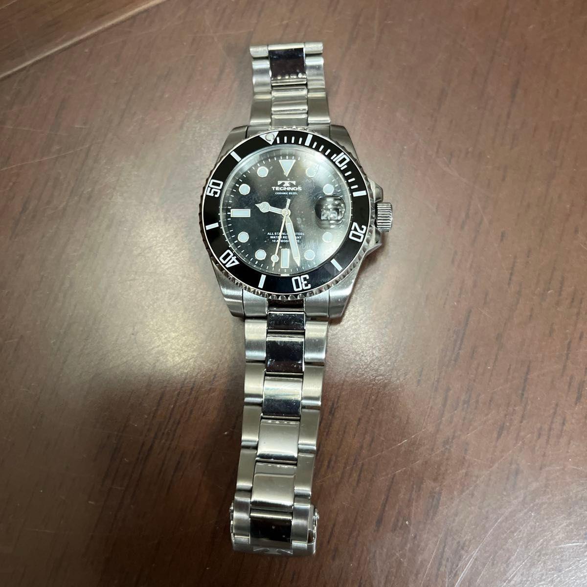 Used Limited price reduction for this week only! TECHNOS Ceramic Bezel Diver s Watch Men s Watch