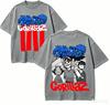 Gorillaz Gift T-shirt Men Women Harajuku Oversized Unisex Short Sleeve Streetwear High Quality Couples Hot Product Comfortable