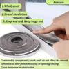 5M Brush Strip Self Adhesive Door Window Sealing Strip Home Door Window Sound Insulation Seal Film Door Swal Weather Strip