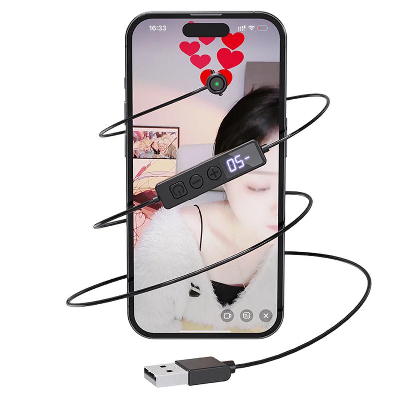 Auto Clicker para Teléfono Móvil Pantalla de Teléfono Móvil Clicker Automático Clic Silencioso Pulsador Físico Automático para Asistencia en Juegos Tarea