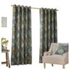 Wylder Ophelia Lined Floral Pencil Pleat Curtains