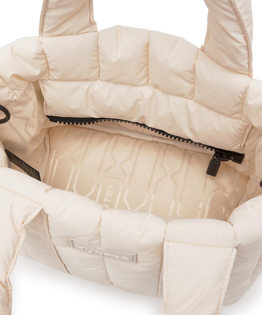 Hunter [Unisex] Intrepid Puffer Mini Tote Bag - White Willow