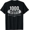 1000 Lb Club Shirt - Weightlifting Gift for Bodybuilders T-Shirt Custom Printed Graphic T Shirts Personalized T-shirt