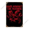 Sleep Now In The Fire Metal Sign Party Printed Wall Plaque Garage Plaques Wall Mural Tin Sign Poster