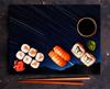 GLASS CUTTING BOARD 52x40 STARS