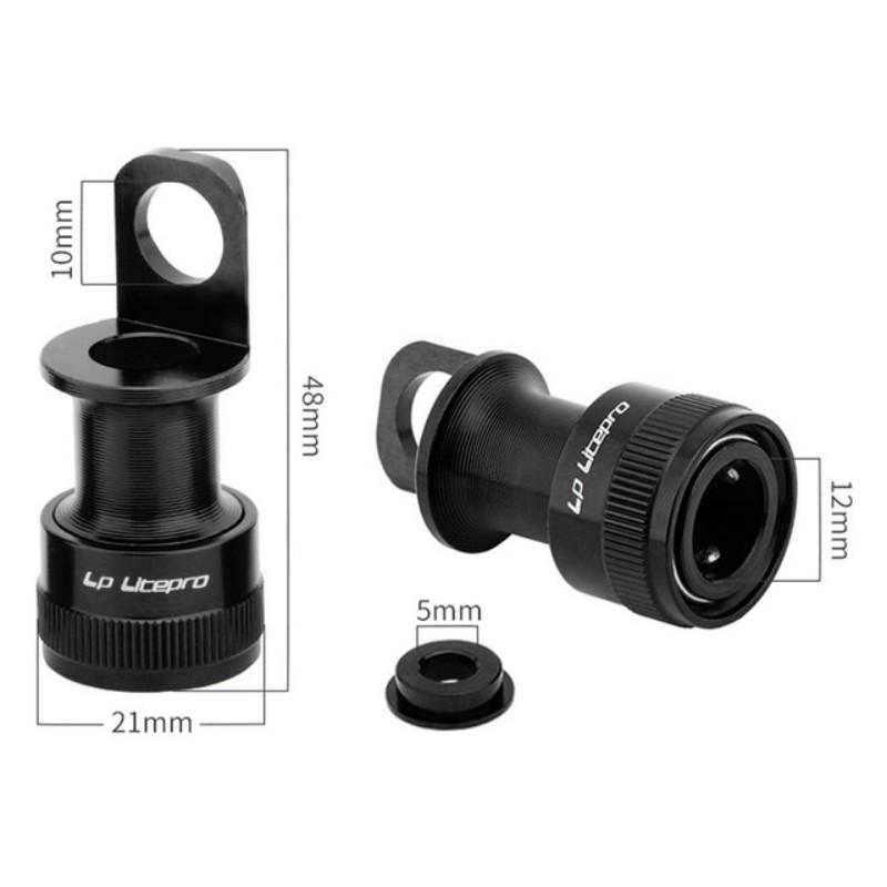 Fahrradpedalhalter Befestigungsadapter Tragbar Schnellspanner Pedalhalter Schnalle