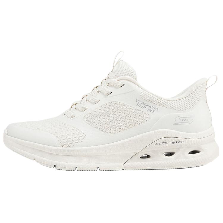 Skechers Bobs Sport Arc Waves 2.0 Модные Удобные Низкие Повседневные Кроссовки Женские Белые 117626-OFWT 38