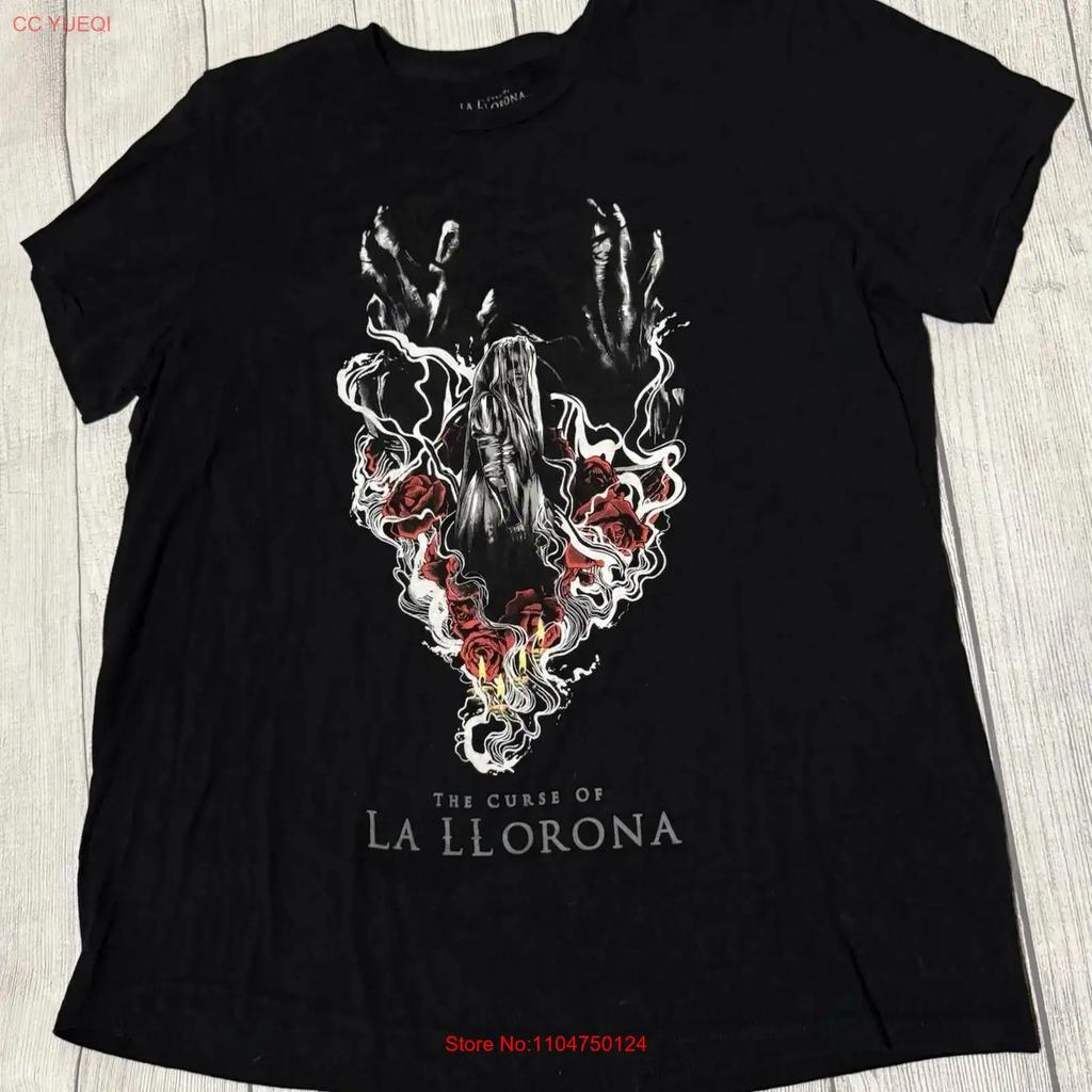 THE CURSE OF LA LLORONA SHIRT Women s SIZE XL Warner Brother Horror Movie vintage Washed Unisex Top For Everyday Wear Soft