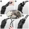 Universal Quick Smoke Machine Seal Intake Adapter For Car Air Smoke Leak Detector General Inflatable Bladder Airbag Accessory