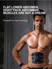 Muscle Stimulation Patch, Abdominal Training Smart Fat Burning Fitness Apparatus, Unisex