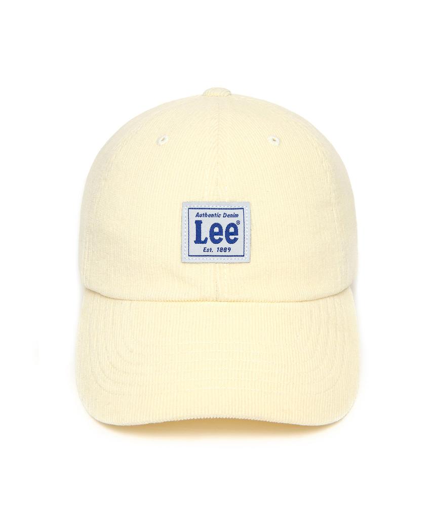 LEE Corduroy Ball Cap Ivory