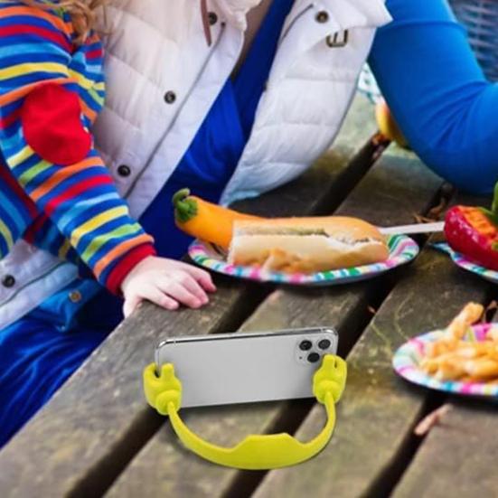 Thumb Up Cell Phone Holder Multi-Angle Adjustable Tablet Mount Desktop Smartphones Stands Fun Desk Accessory
