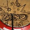 Drum Set for Children +3 Years with Drums, Bass Drum, Cymbal, Pedal and Drumsticks Star Theme Design 65x22x57 cm Red