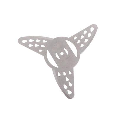 1/3/5 Pezzi Lame per Testina Decespugliatore Tagliabordi in Metallo 130 Mm per Tosaerba Elettrico Parti di Tosaerba Accessori per Attrezzi