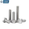 Guwanji 304 Stainless Steel Full Thread Hex Head Machine Screw
