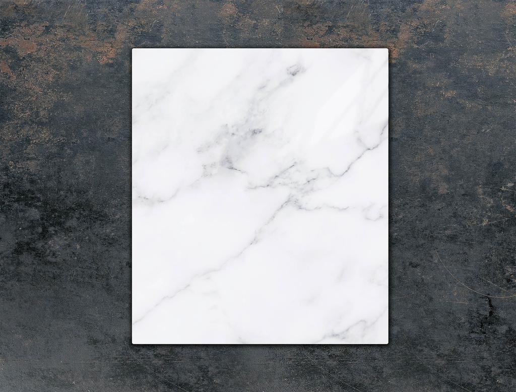 GLAZEN SNIJPLANK 45x52 MARMER