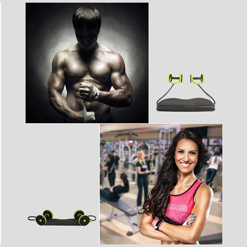 Home Gym Equipment Sport Core Roller Professional Ab Wheel Roller Supports Abdominal Workout Machine