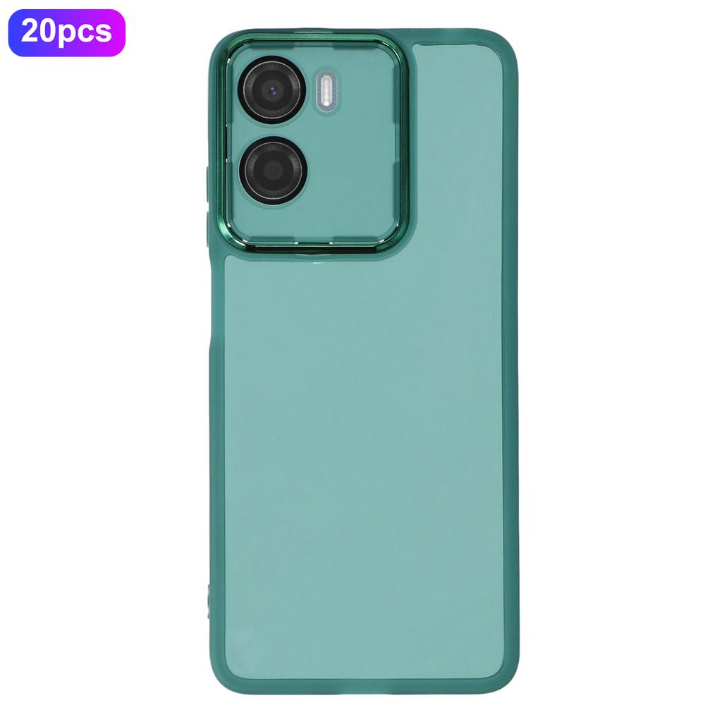 Bulk Purchasing 20Pcs For Motorola Moto G05 4G Case Electroplated Camera Frame TPU Phone Cover Precise Cutouts