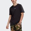 Adidas Originals Trefoil SPRt 3-Stripes Casual Sport Crew Neck Short Sleeve Tee Men Tops Black GN2417