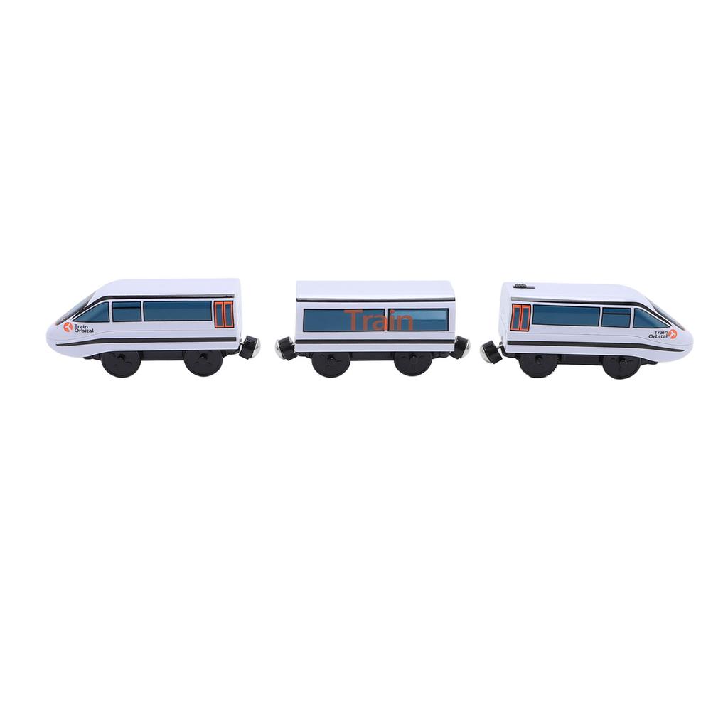 3pcs Kids Electric Train Toys Battery Operated Locomotive Train Toys for Toddlers Boys Girls