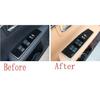 Silver ABS Window Lift Panel Switch Button Trim For Lexus ES250 300h 350 2012-17