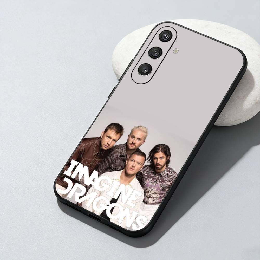 BAND I-Imagine D-Dragon-s Printed  Phone Case For Samsung Galaxy A73,A72,A71,A70,A52,A51 Others Soft Black Cover