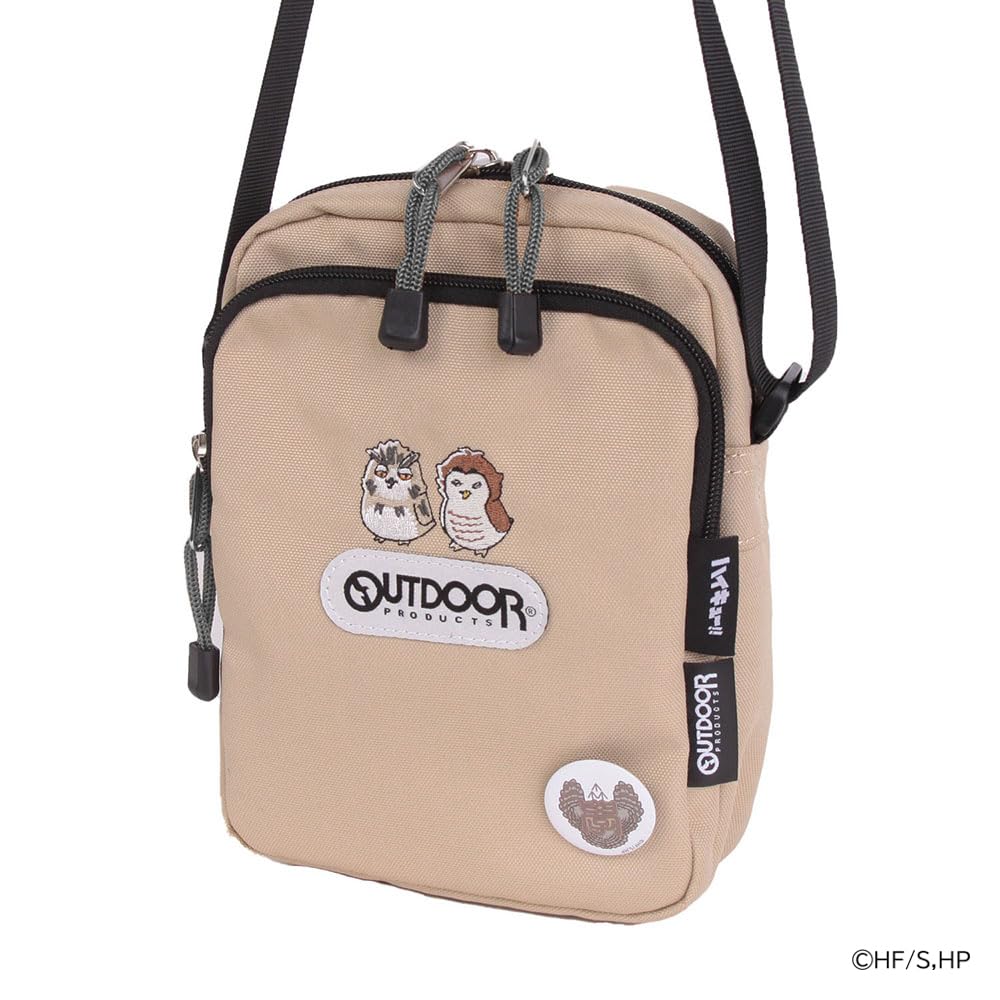 OUTDOOR Mini shoulder bag ODHQ01 Beige Haikyu!! × PRODUCTS