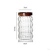 Elegant Glass Food Storage Container Set for Pantry Organization
