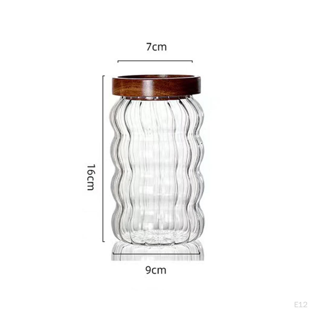 Elegant Glass Food Storage Container Set for Pantry Organization
