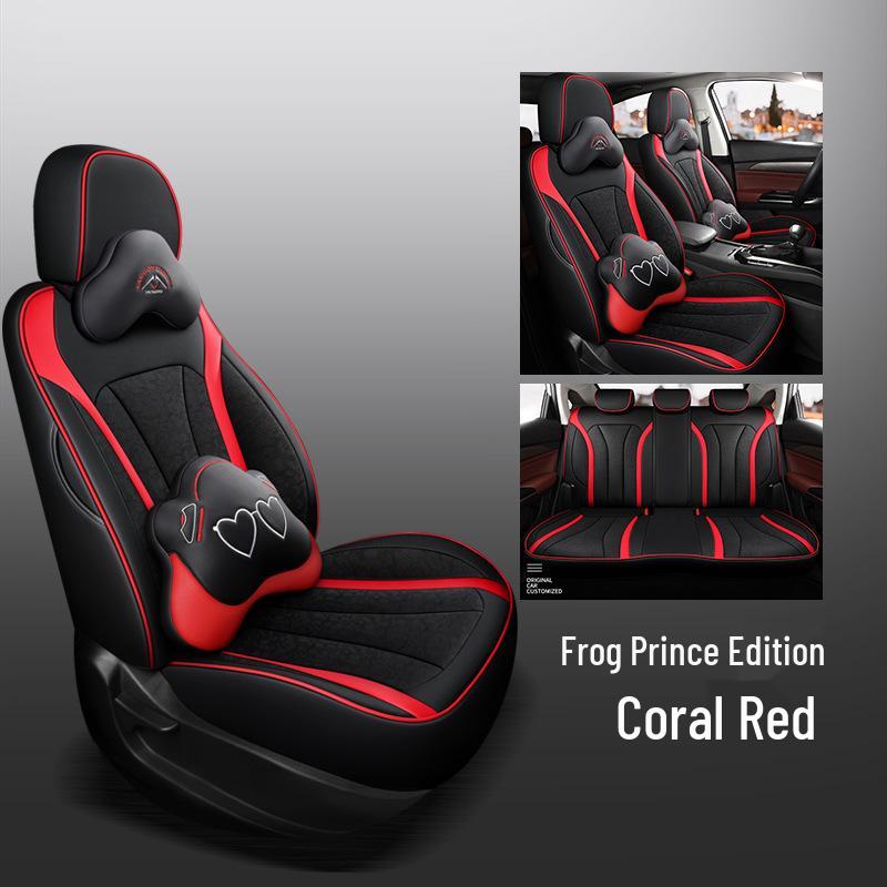 CLY Custom Sports Leather Seat Cover for BAIC New Energy D50 - All-Season Comfort