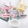 Creative Plush Snail Coral Fleece Wash Face Hairband For Women Girls Headbands Soft Headwear Bands Turban Hair Accessories